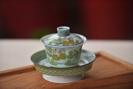 Sow in Spring, and Reap in Autumn Gaiwan - teafriend